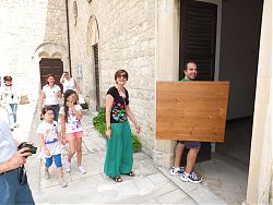 MuseAlia fa dono di tre pedane all'Abbazia di S. Maria Arabona