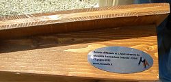 MuseAlia fa dono di tre pedane all'Abbazia di S. Maria Arabona