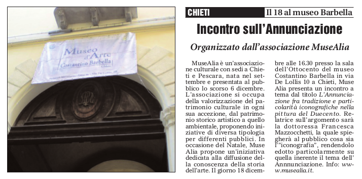 Articolo su "Zoom" del 12/12/2012